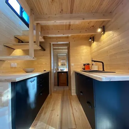 Tiny House Atypique Confort 4 Pers Jardin * לה גארד