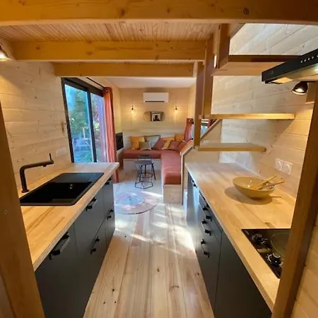 Tiny House Atypique Confort 4 Pers Jardin * 라 가르드
