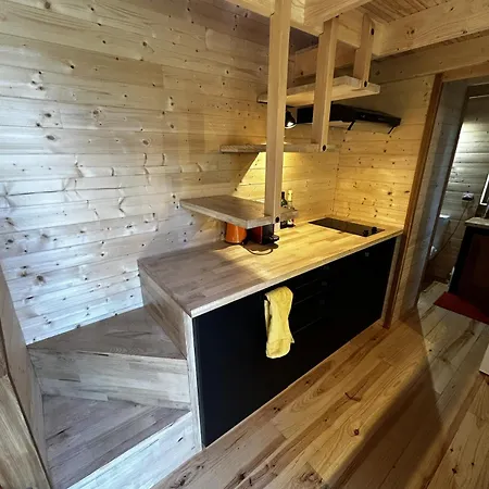 Tiny House Atypique Confort 4 Pers Jardin شقة